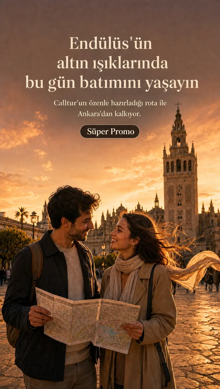 Yurt dışı tur reklam görseli